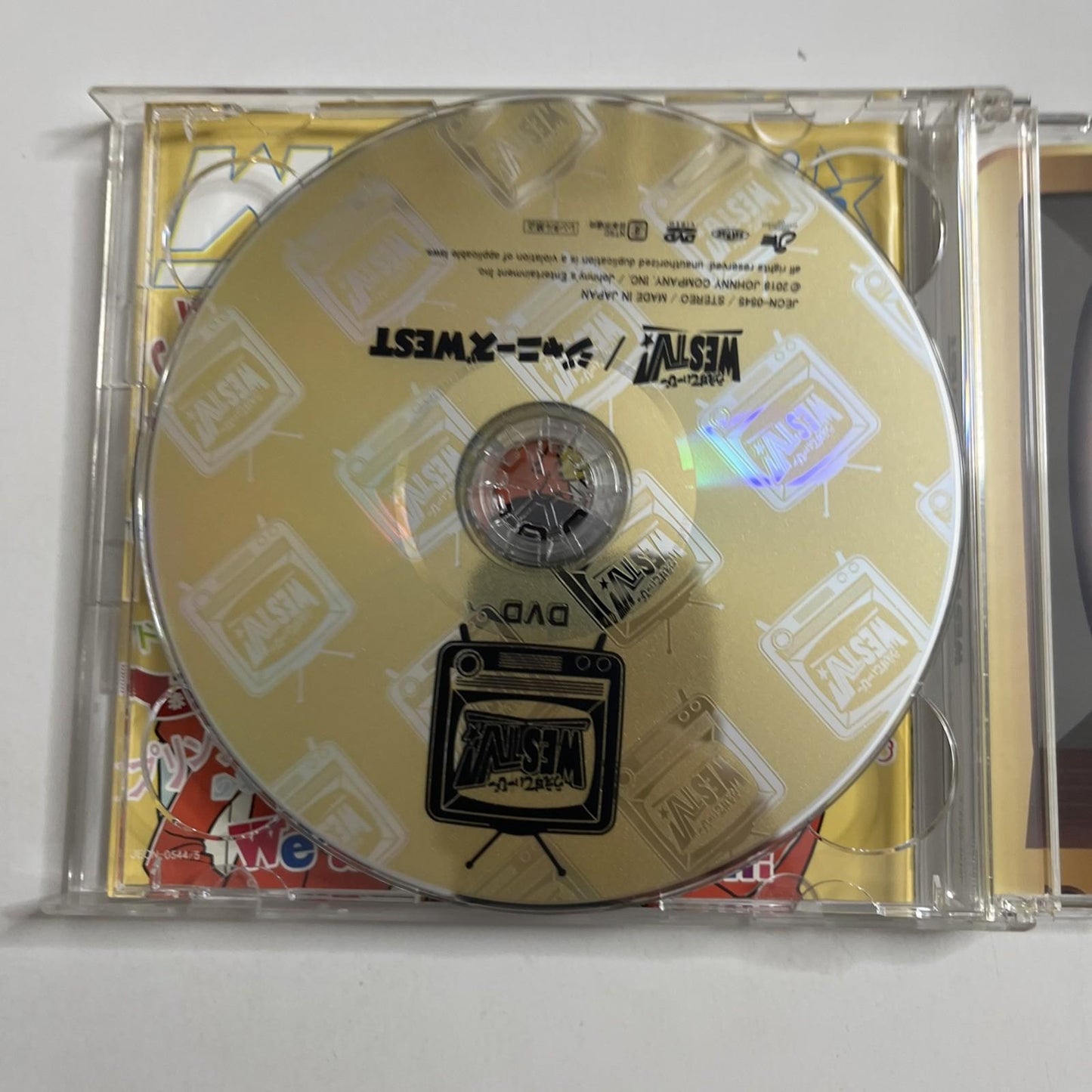 ジャニーズWEST – WESTV! Limited Edition (CD + DVD, 2018) Obi Japan 2-DIscs