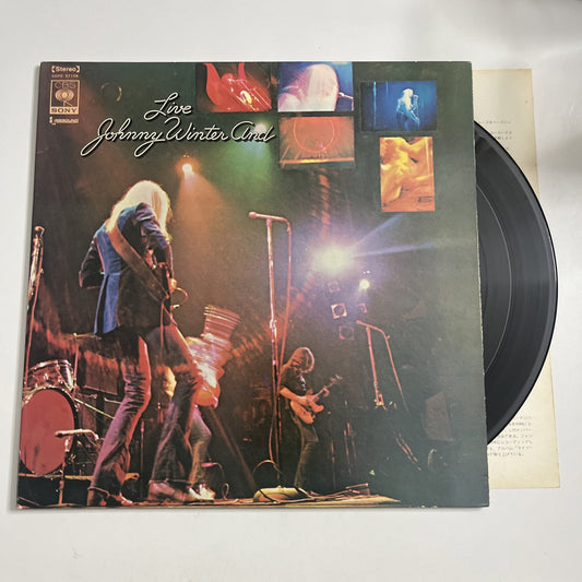 Johnny Winter And – Live Johnny Winter And (Vinyl, 1971) Japan SOPC-57108