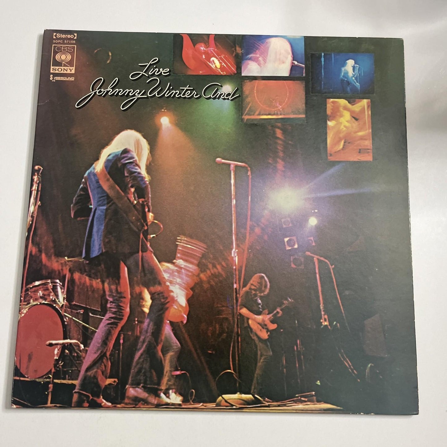 Johnny Winter And – Live Johnny Winter And (Vinyl, 1971) Japan SOPC-57108