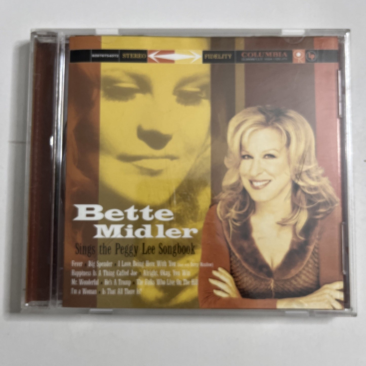 Bette Midler – Sings The Peggy Lee Songbook (CD, 2005) Australia Promo