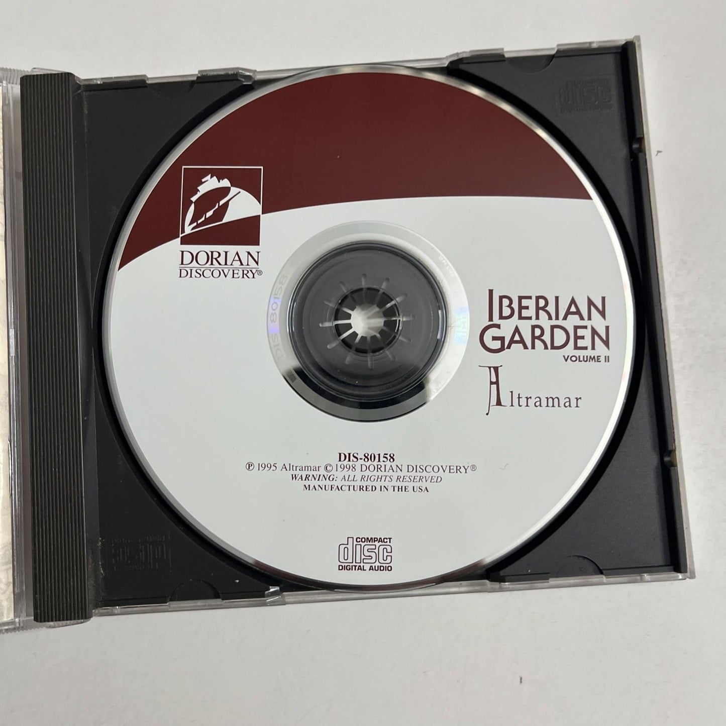 Iberian Garden Vol. 2 by Altramar Medieval Music Ensemble (CD, 1998)