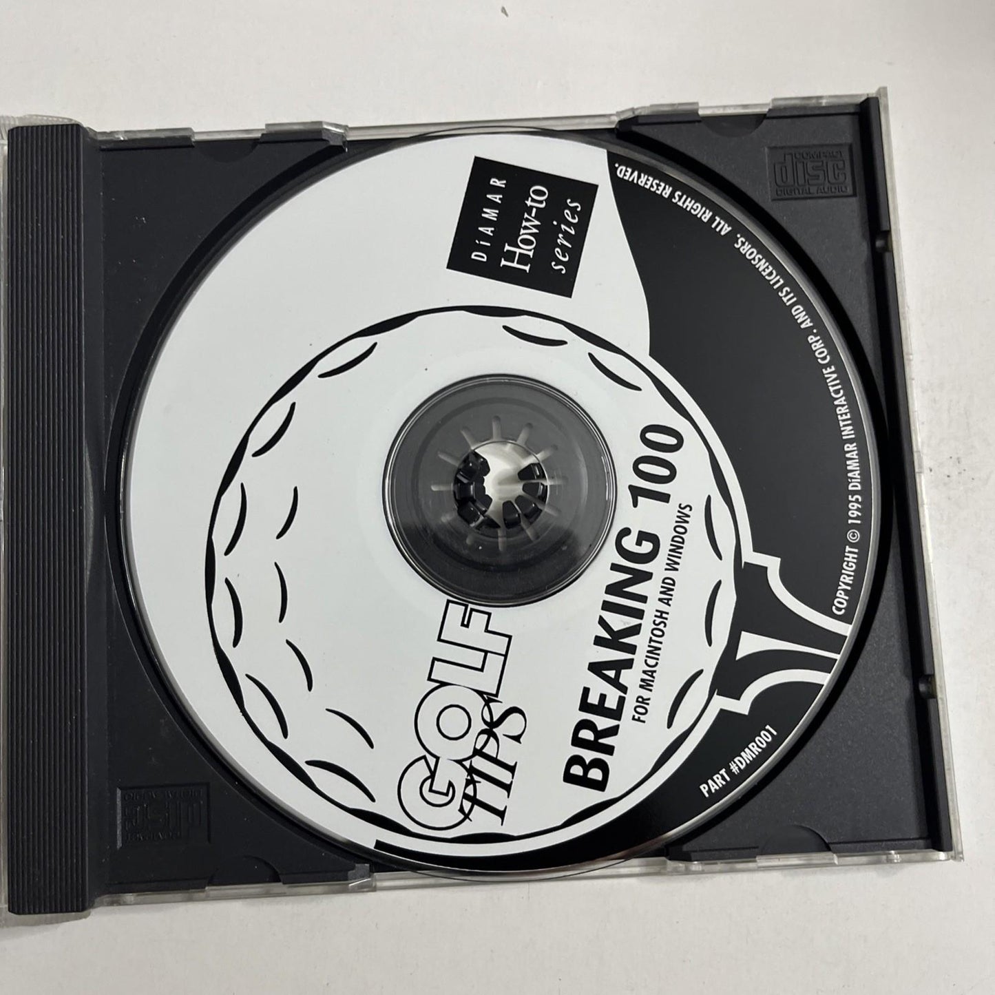 Golf Tips: Breaking 100 For The Beginner to Intermediate Golfer PC CD-ROM Window