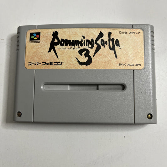 Romancing Saga 3 Nintendo Super Famicom NTSC-J Square JAPAN SHVC-AL3J-JPN