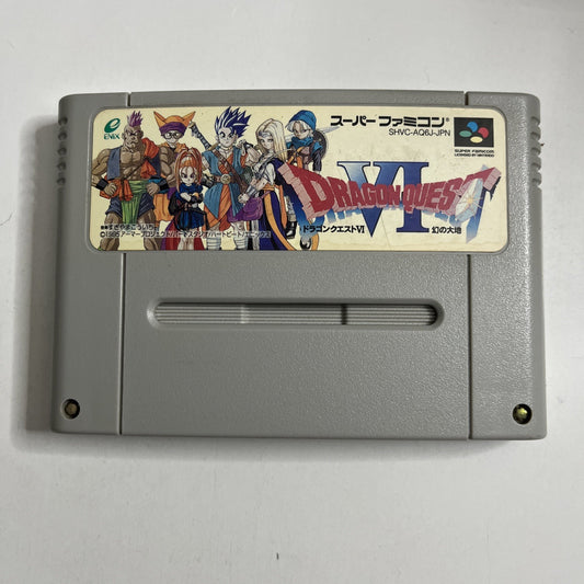 Dragon Quest VI Nintendo Super Famicom SFC NTSC-J JAPANESE Game