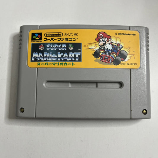 Super Mario Kart 1992 Nintendo Super Famicom SNES NTSC-J Japanese Game