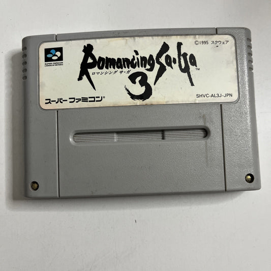 Romancing SaGa III 1995 Nintendo Super Famicom Squaresoft Japanese RPG Game