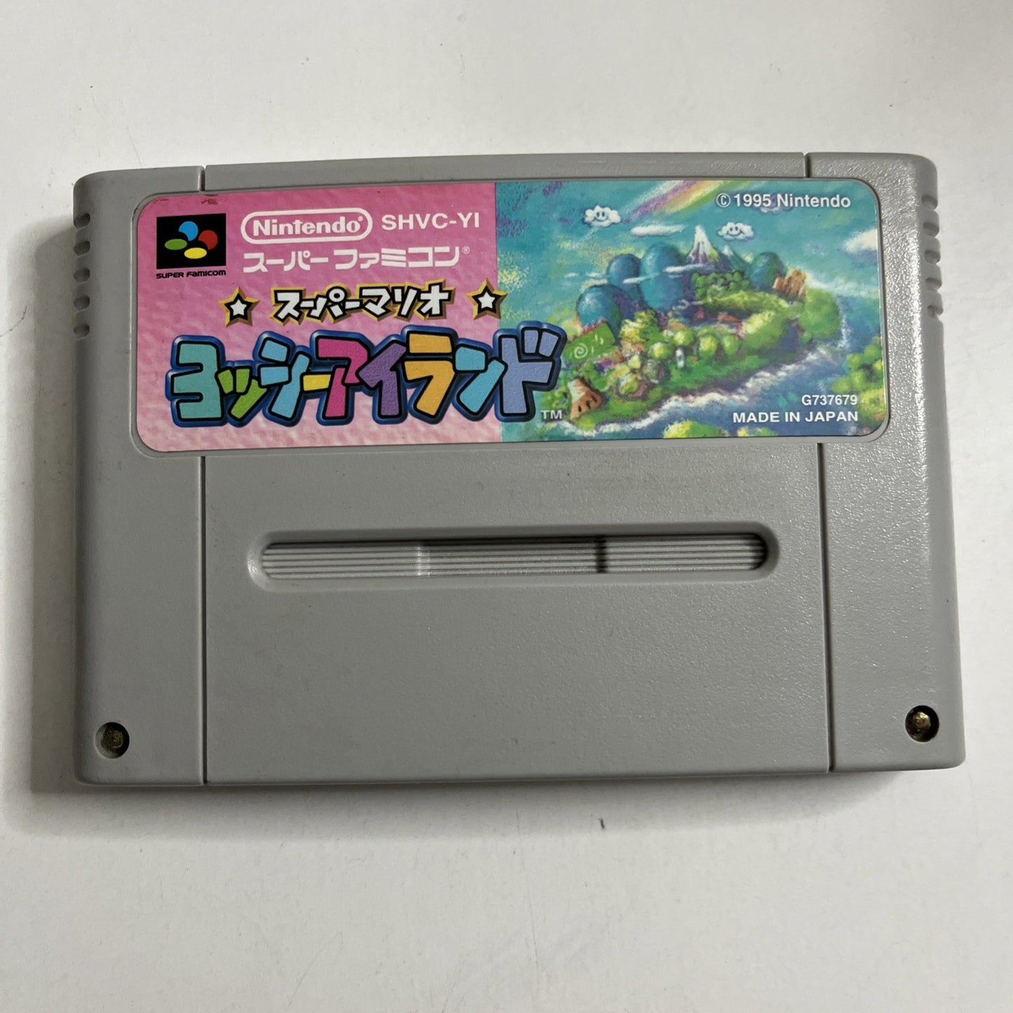 Yoshi's Island 1995 Nintendo Super Famicom SNES NTSC-J Japanese Game