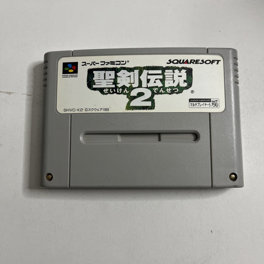 Seiken Densetsu 2 1993 Nintendo Super Famicom SNES NTSC-J Japanese RPG Game