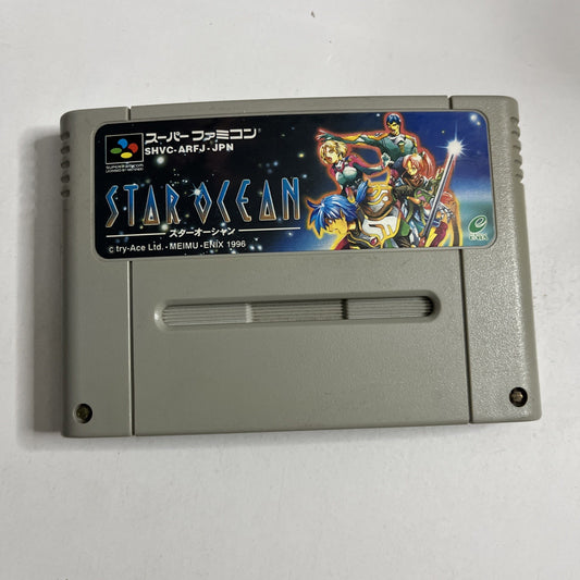 Star Ocean 1996 Nintendo Super Famicom SNES NTSC-J Japanese Game