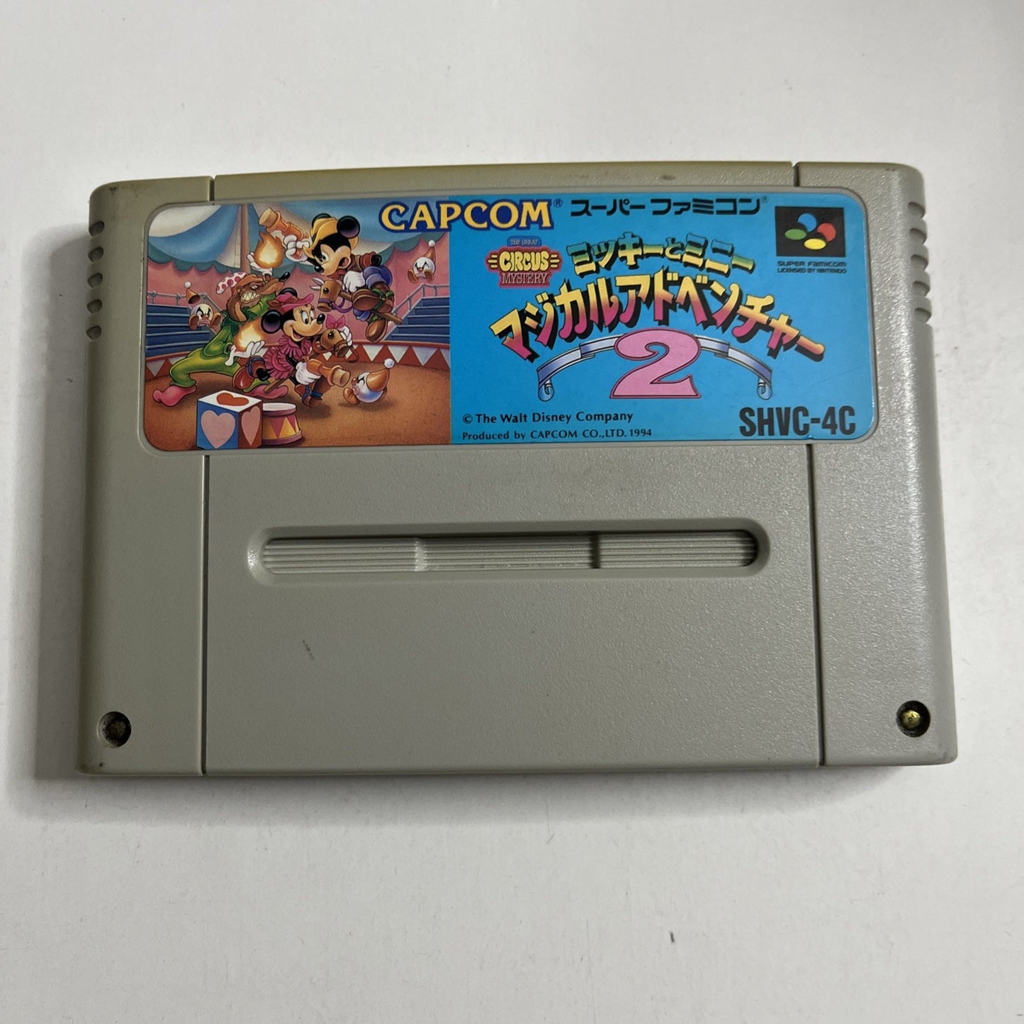 Mickey & Minnie's Magical Adventure 2 Nintendo Super Famicom NTSC-J JAPAN 1994