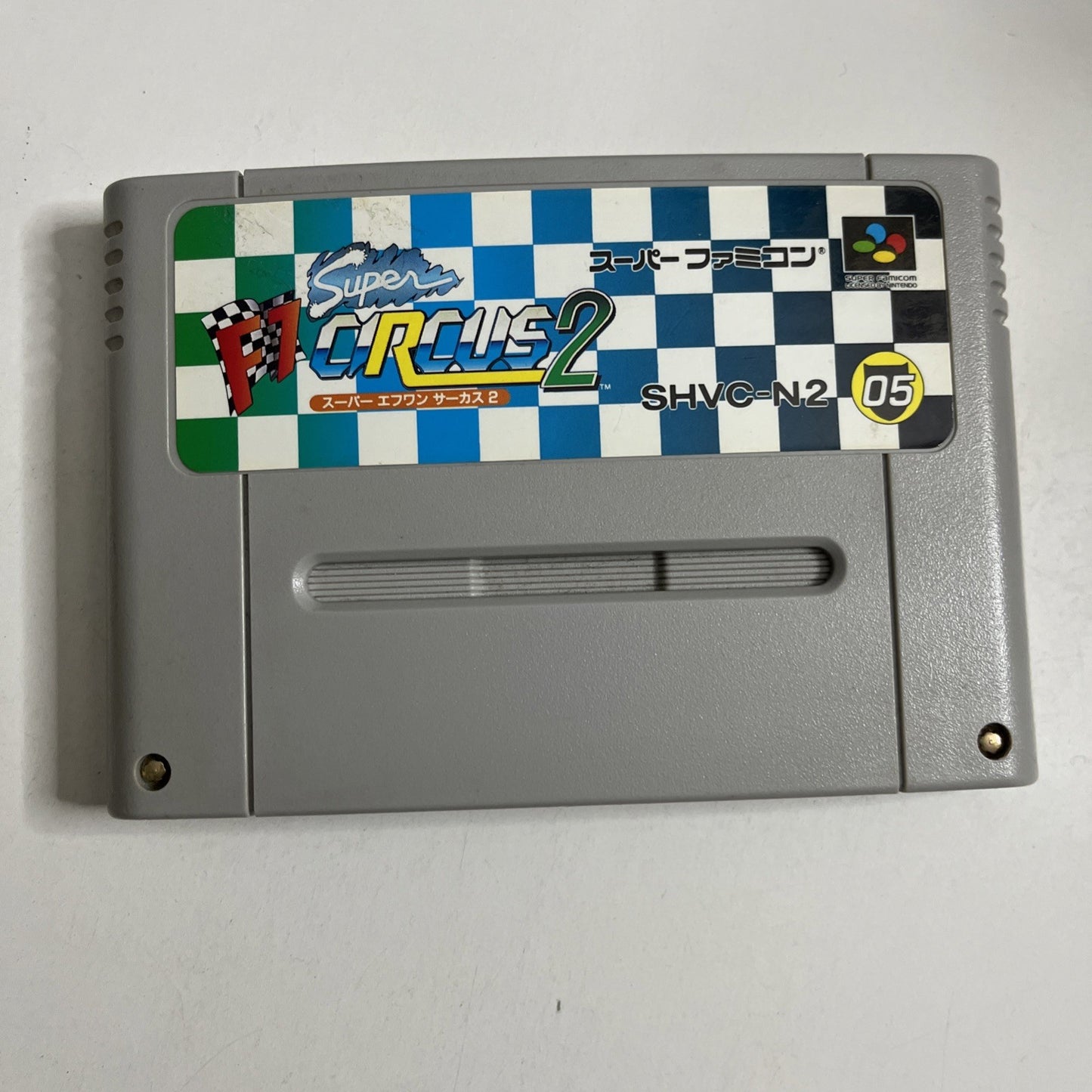 Super F1 Circus 2 1993 Nintendo Super Famicom SNES NTSC-J Japanese Racing Game