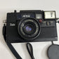 Fujica Date Film Camera *Missing Battery Lid For Parts Or Repair