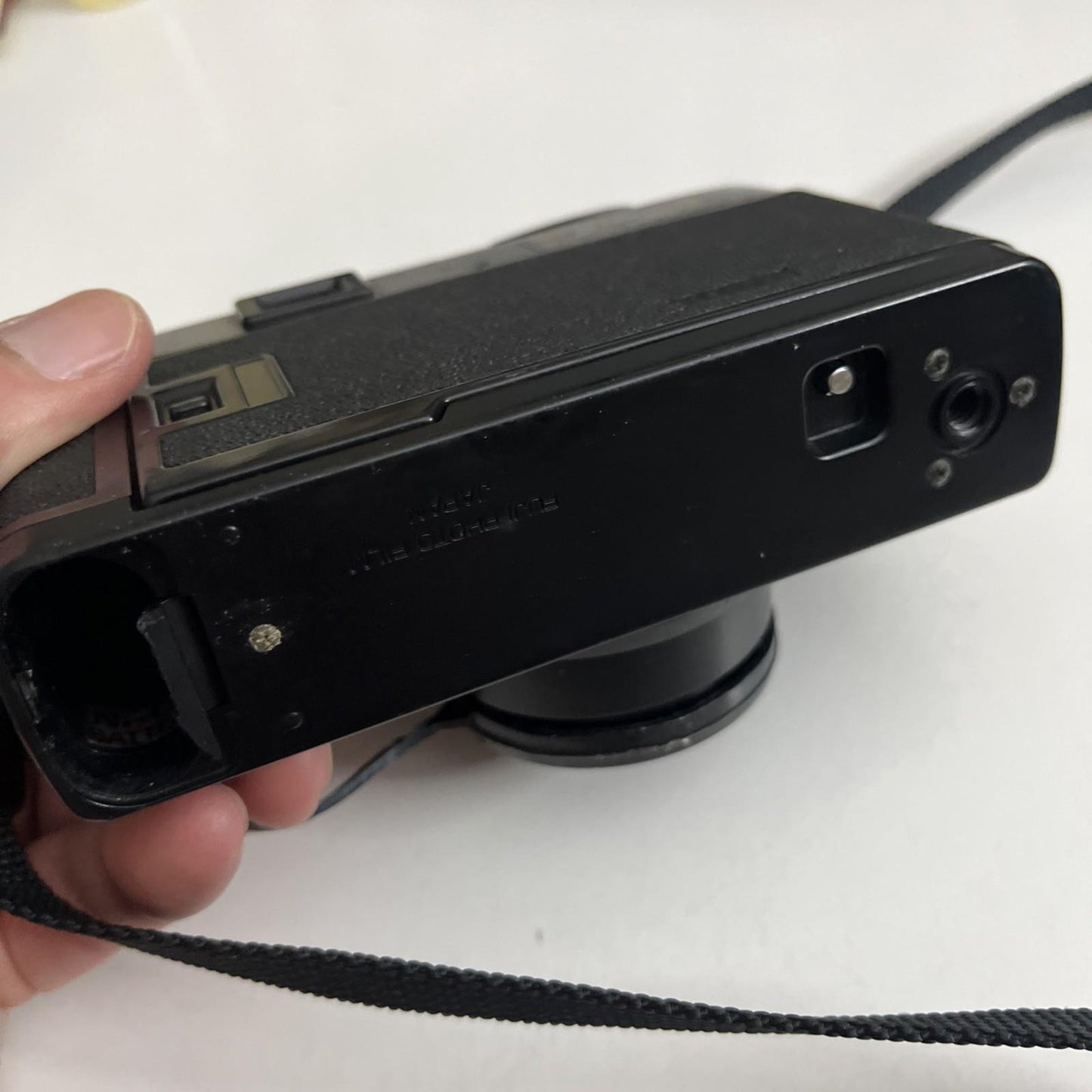 Fujica Date Film Camera *Missing Battery Lid For Parts Or Repair