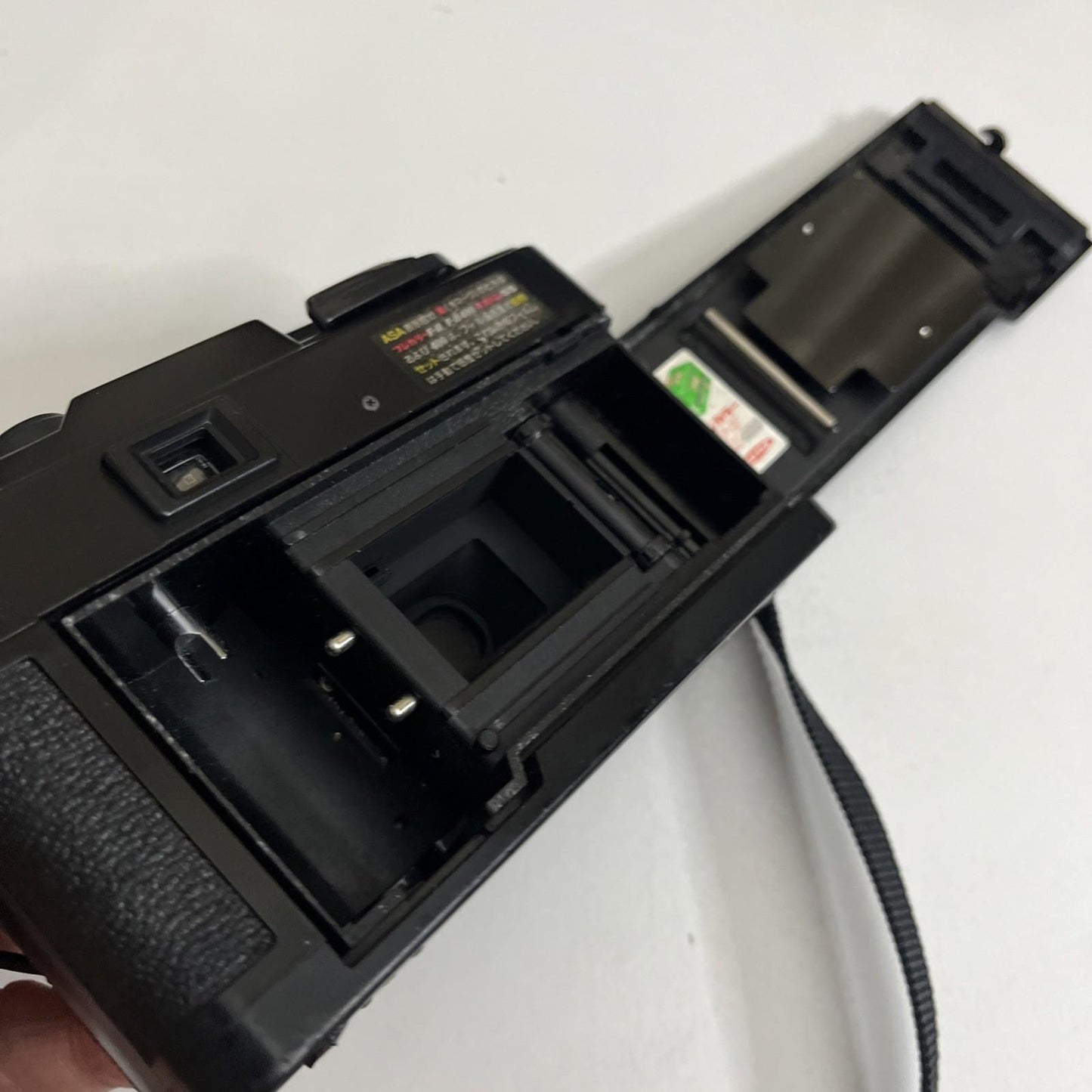 Fujica Date Film Camera *Missing Battery Lid For Parts Or Repair