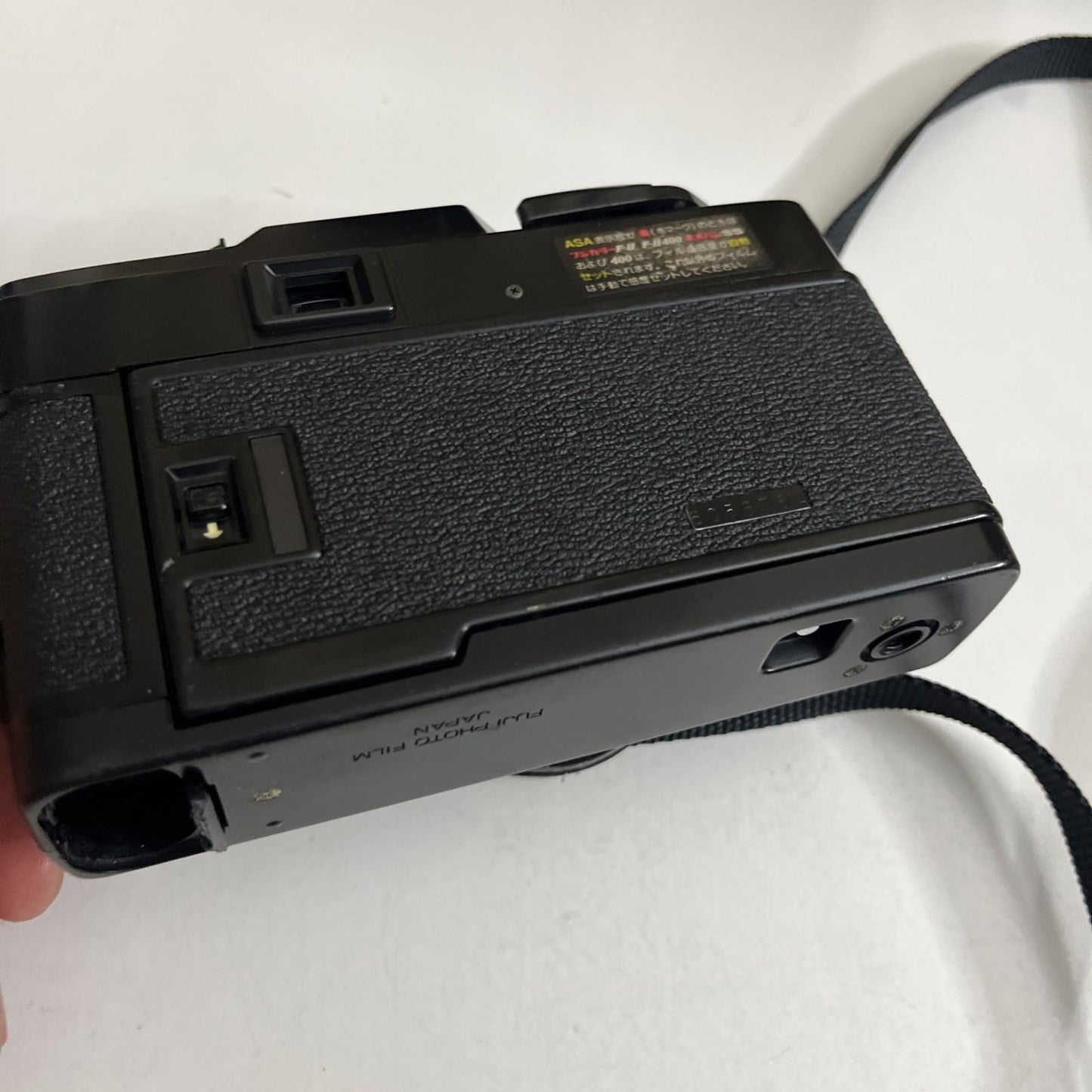 Fujica Date Film Camera *Missing Battery Lid For Parts Or Repair