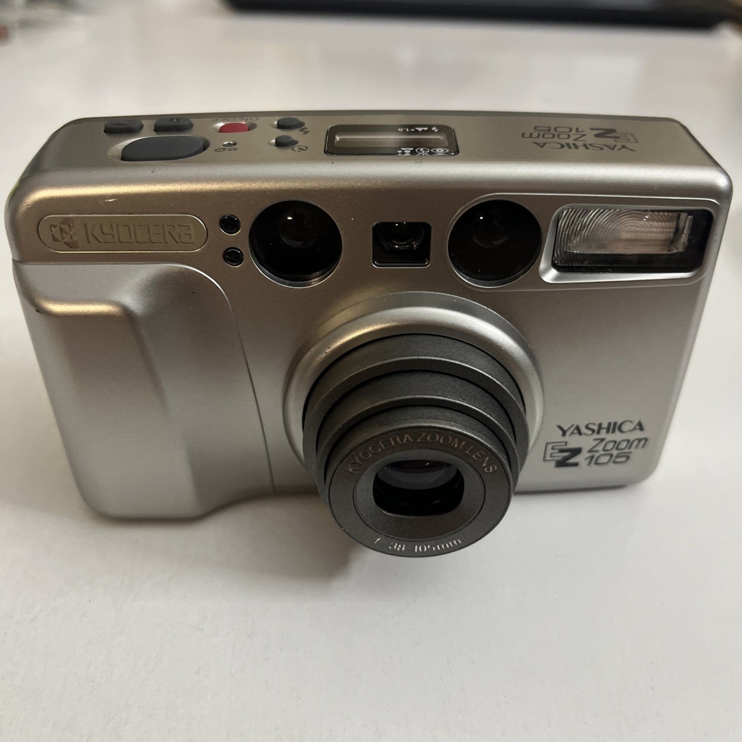 Kyocera Yashica EZ Zoom 105 35mm Film Camera 38-105mm Lens