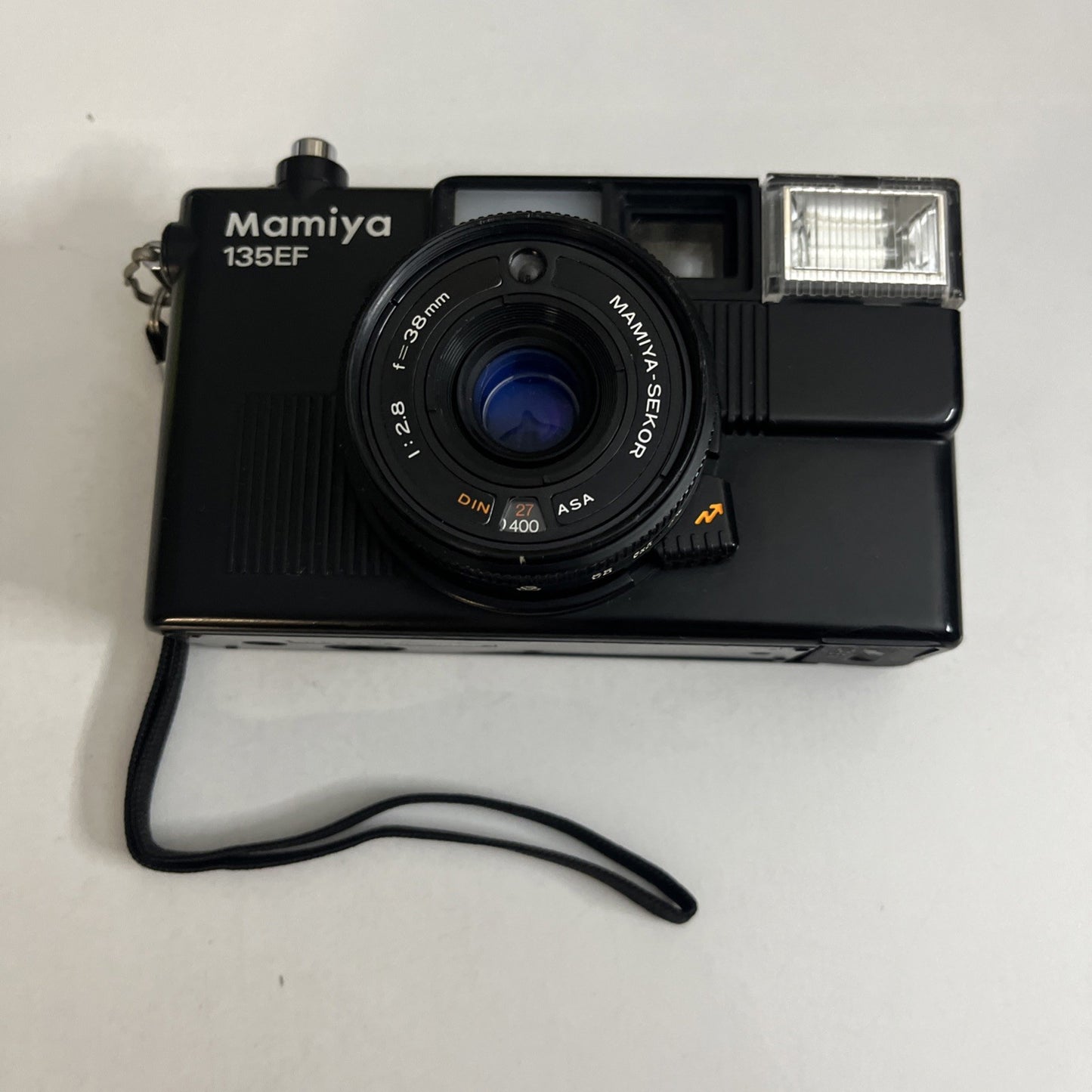 Mamiya 135EF 35mm Film Camera 1:2.8 f=38mm *Shutter Issues For Parts or Repair