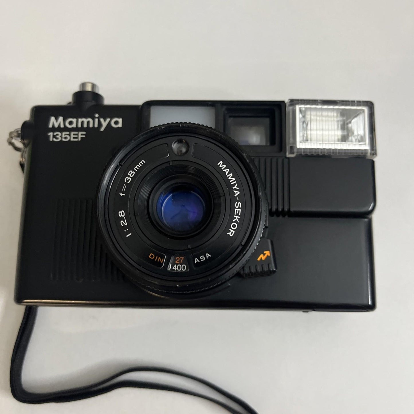 Mamiya 135EF 35mm Film Camera 1:2.8 f=38mm *Shutter Issues For Parts or Repair