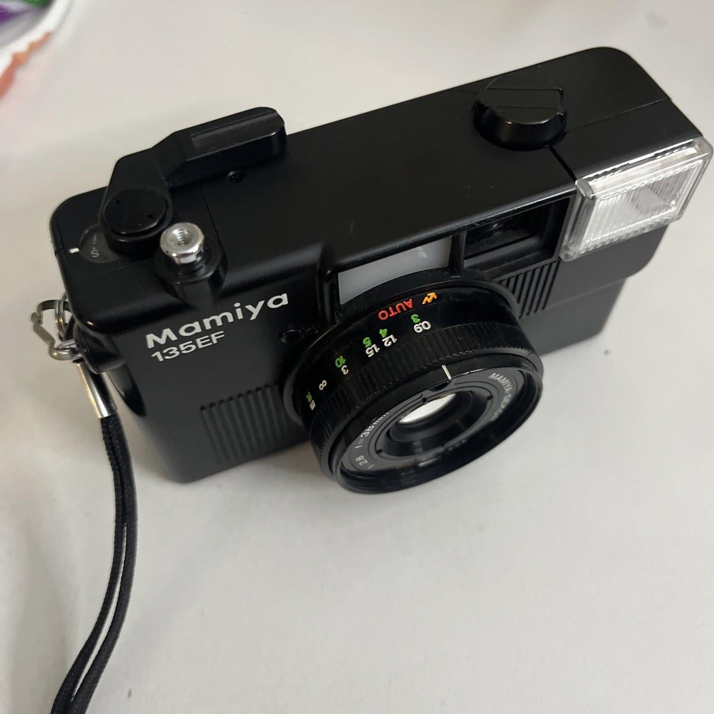 Mamiya 135EF 35mm Film Camera 1:2.8 f=38mm *Shutter Issues For Parts or Repair