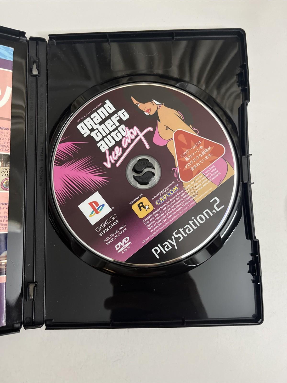 Grand Theft Auto: Vice City 2003 PS2 PlayStation 2 NTSC-J Japanese Game