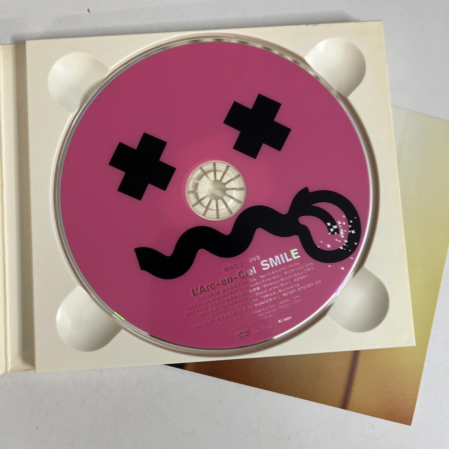 L'Arc~en~Ciel – Smile (CD + DVD, 2004) Japan Digipak Limited Edition KSCL 678-9