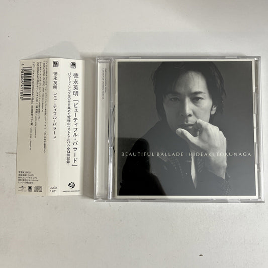 Hideaki Tokunaga – Beautiful Ballade (CD, 2006) Japan Obi UMCK-1201