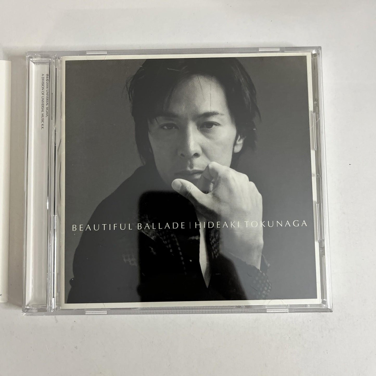 Hideaki Tokunaga – Beautiful Ballade (CD, 2006) Japan Obi UMCK-1201