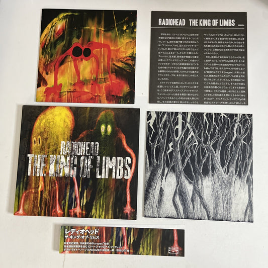 Radiohead – The King Of Limbs (CD, Blu Spec CD, 2011) Japan Obi TICK001CDJ