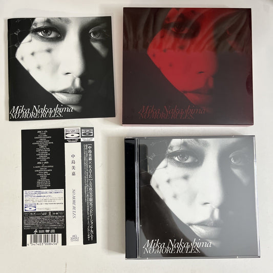 Mika Nakashima – No More Rules. (CD, 2009) Japan Obi 2-Discs Limited Edition