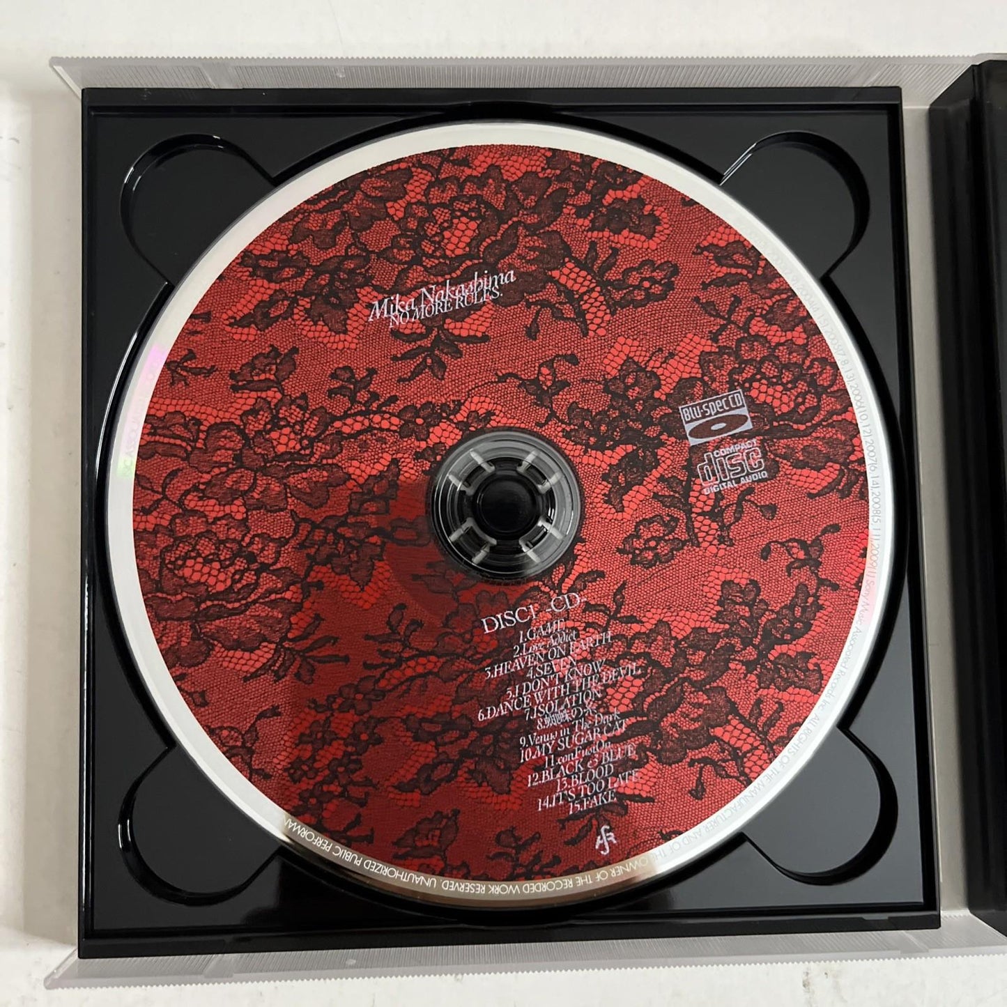 Mika Nakashima – No More Rules. (CD, 2009) Japan Obi 2-Discs Limited Edition
