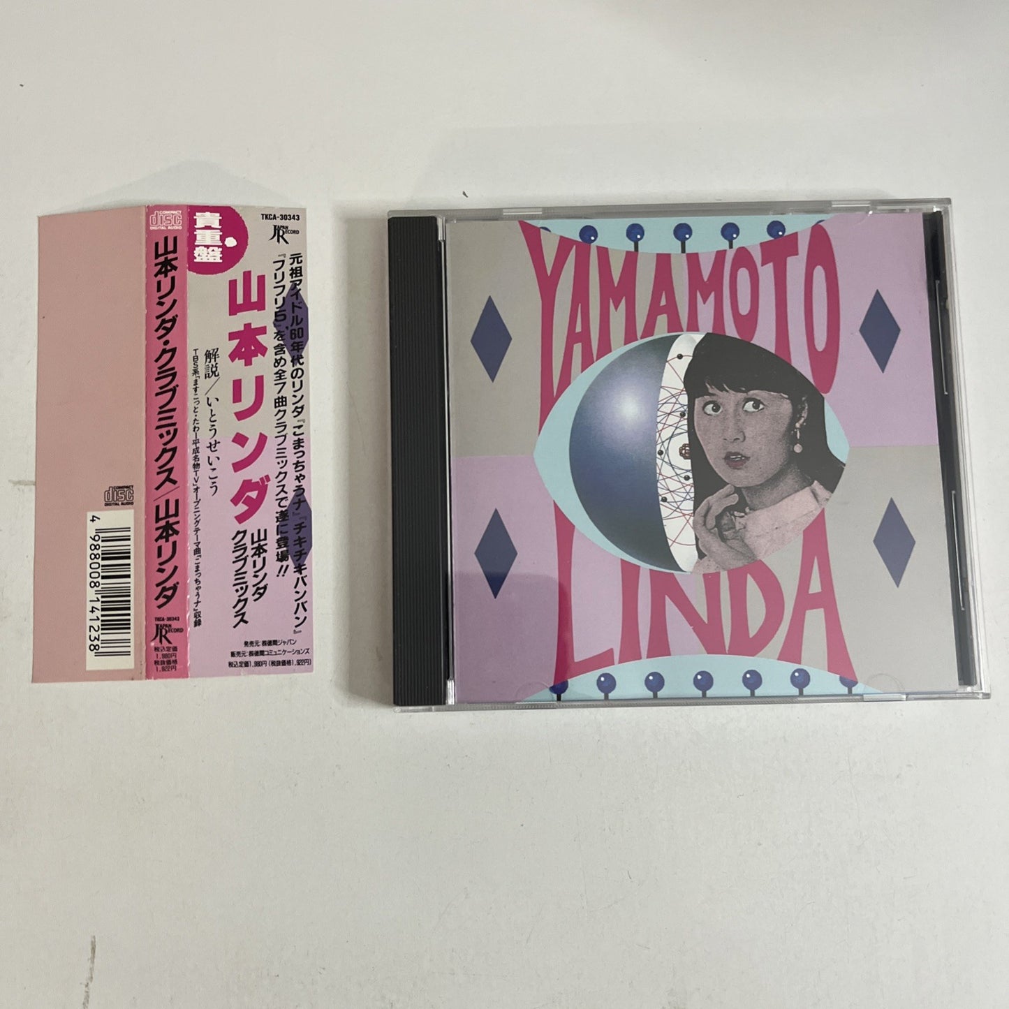 Linda Yamamoto – Yamamoto Linda Club Mix  (CD, 1991) Japan Obi TKCA-30343