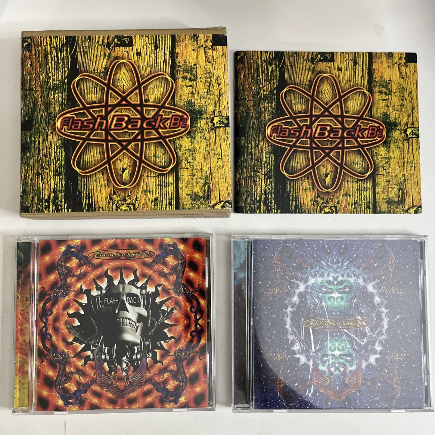 B'z – Flash Back (B'z Early Special Titles) (CD, 1997) Japan 2-Discs BVCR-9601-2