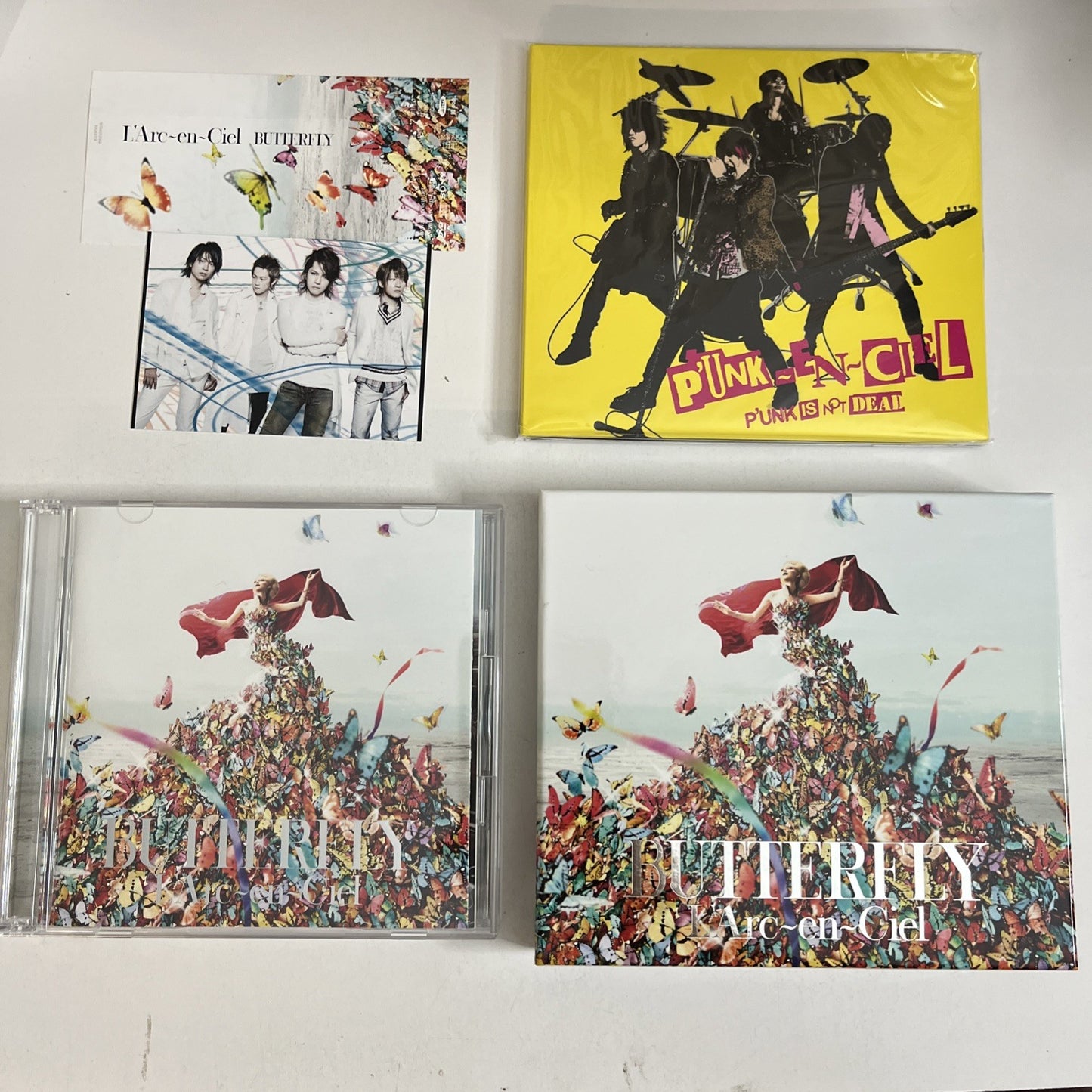 L'Arc~en~Ciel – Butterfly (CD, 2012) Japan Limited Edition KSCL 1927-1929