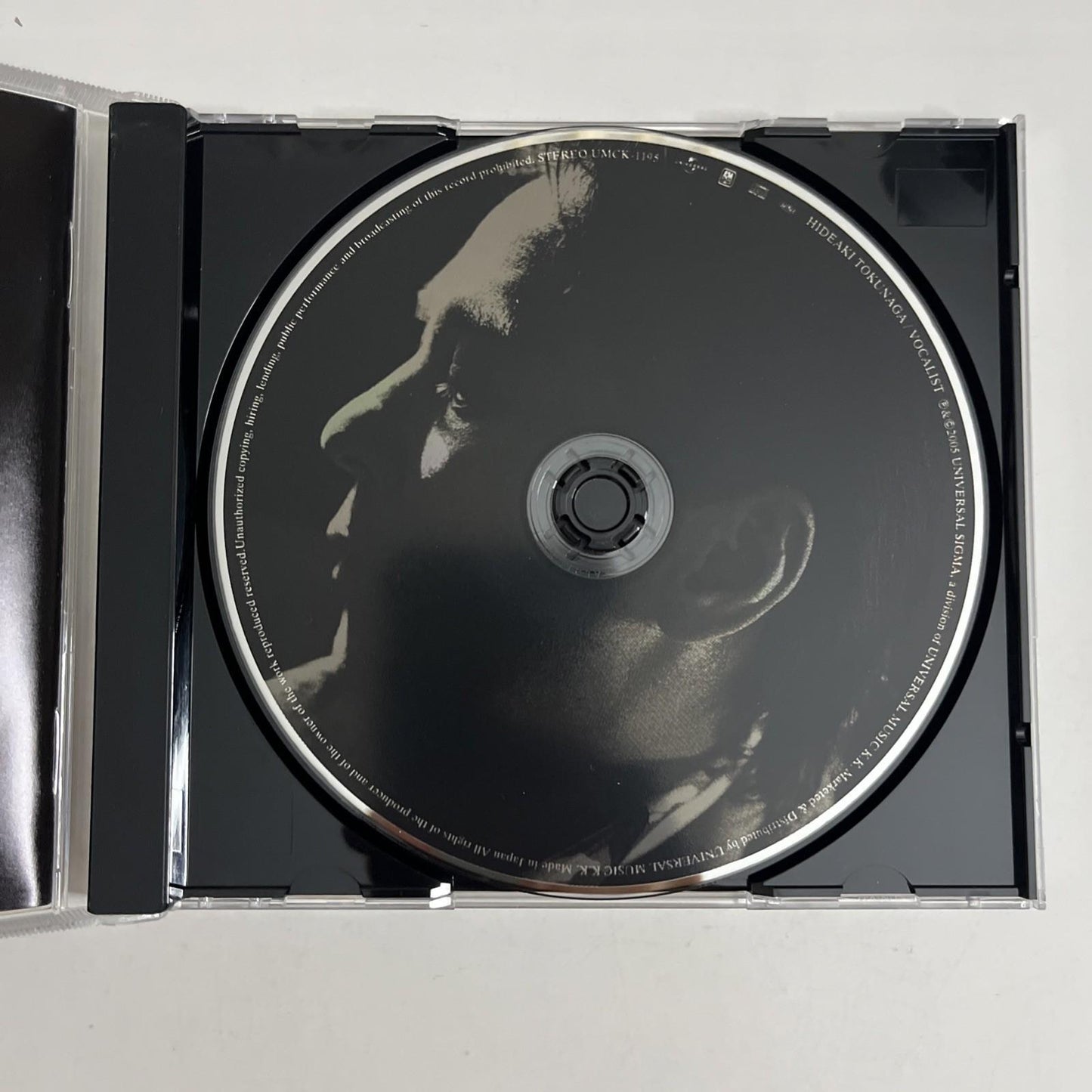 Hideaki Tokunaga – Vocalist (CD, 2005) Japan Obi UMCK-1195