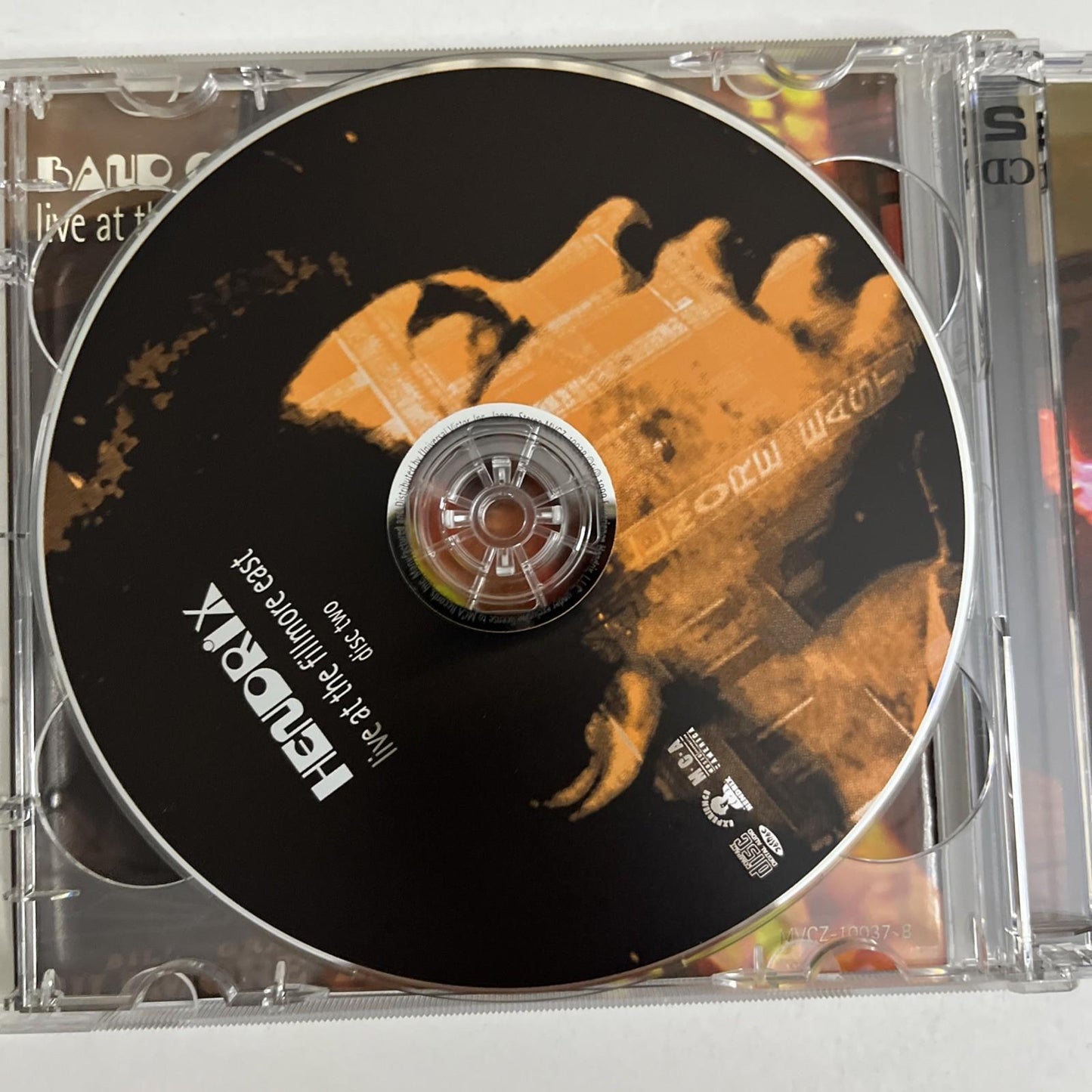 Jimi Hendrix – Live At The Fillmore East (CD, 1999) Japan Obi 2-Discs