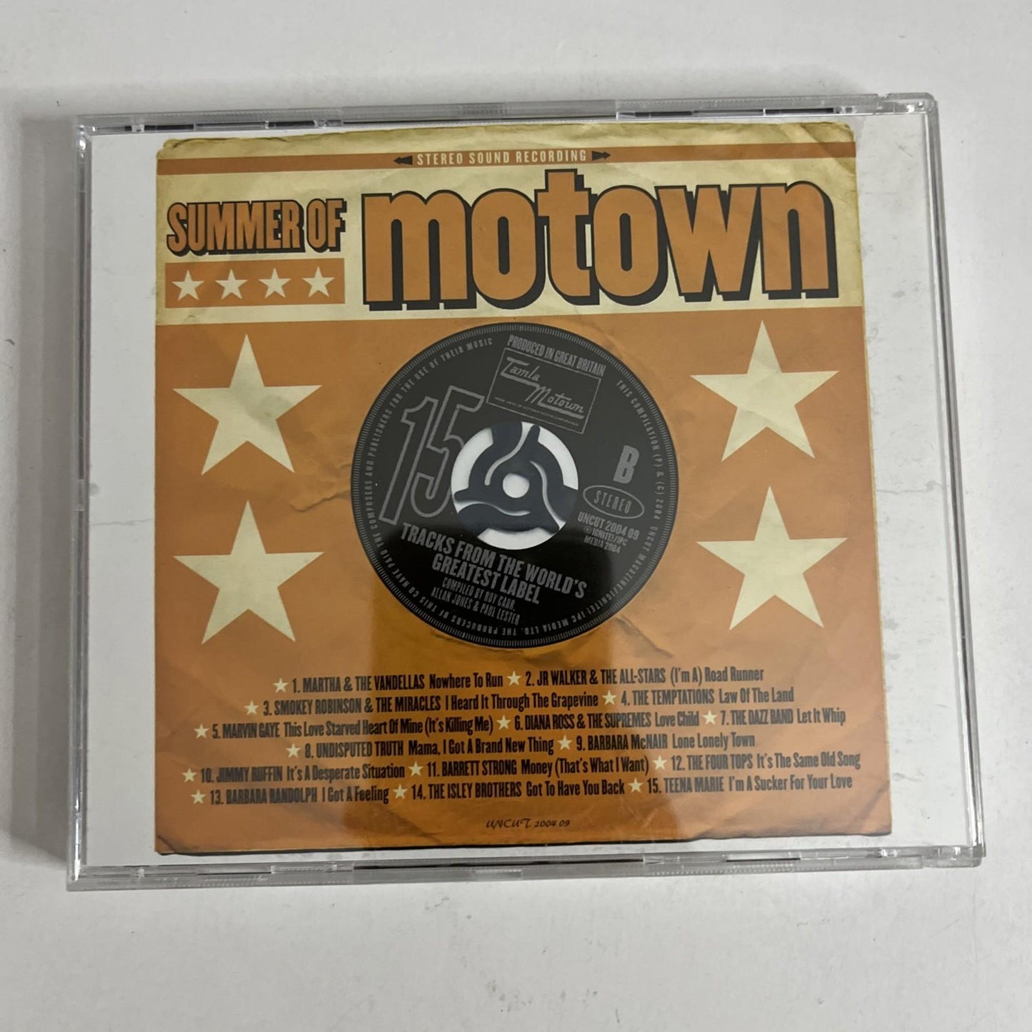 Various – Summer Of Motown (CD, 2004) UK UNCUT 2004 09