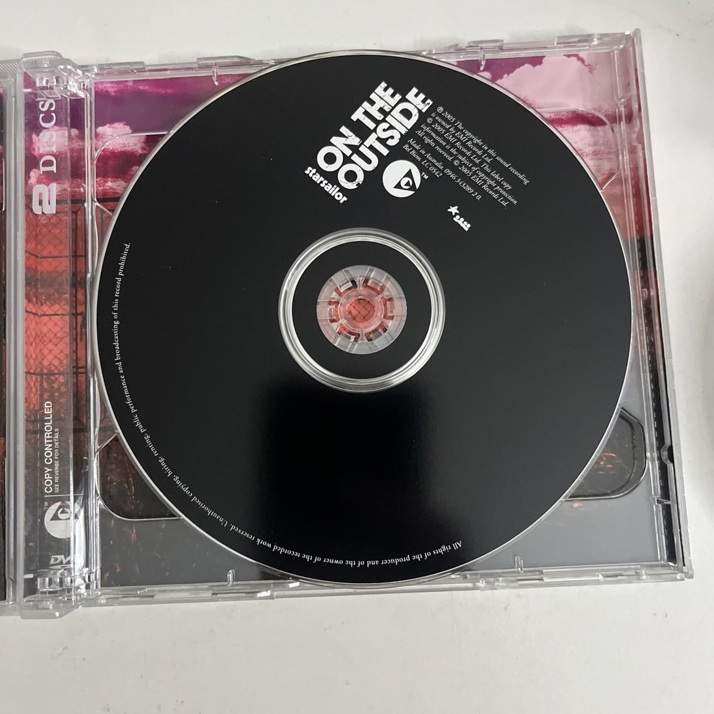 Starsailor – On The Outside (CD, 2005) Europe 2-Discs 0946 3 43333 2 2