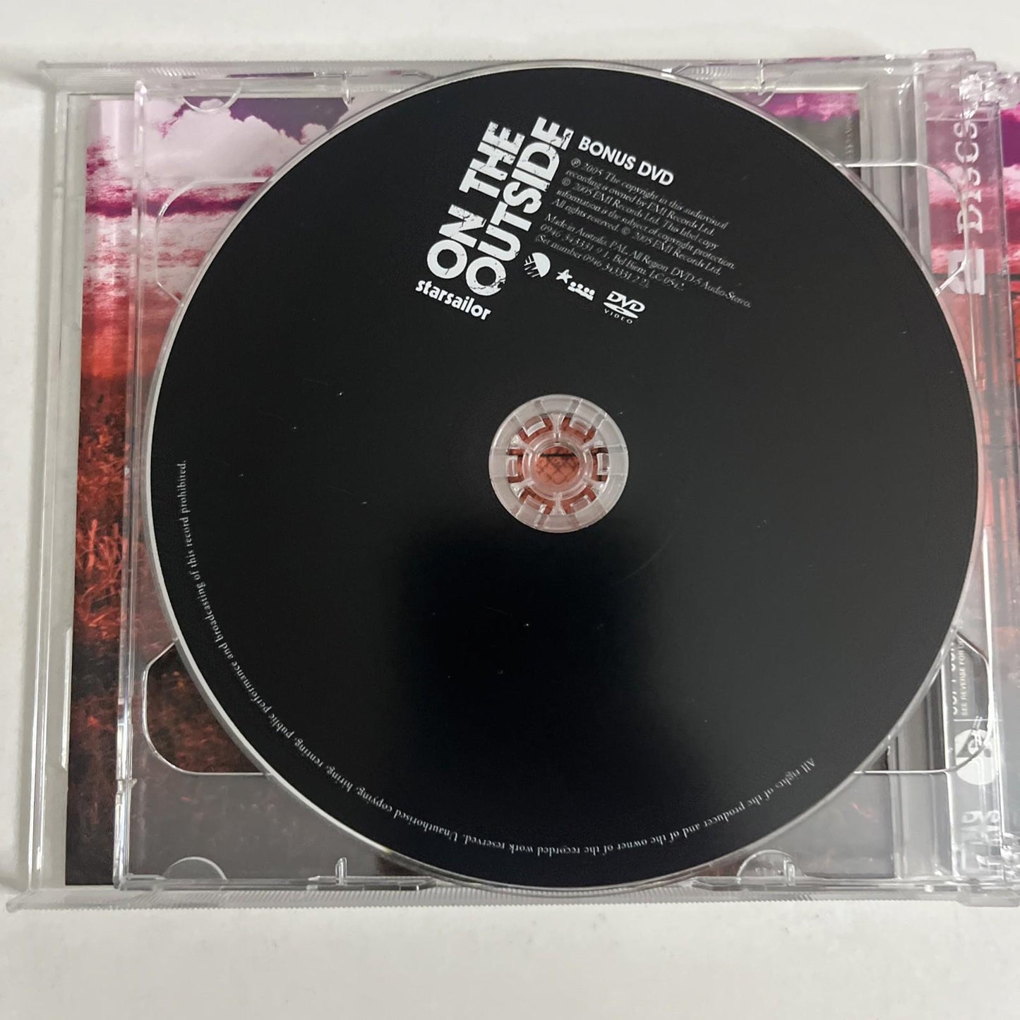 Starsailor – On The Outside (CD, 2005) Europe 2-Discs 0946 3 43333 2 2