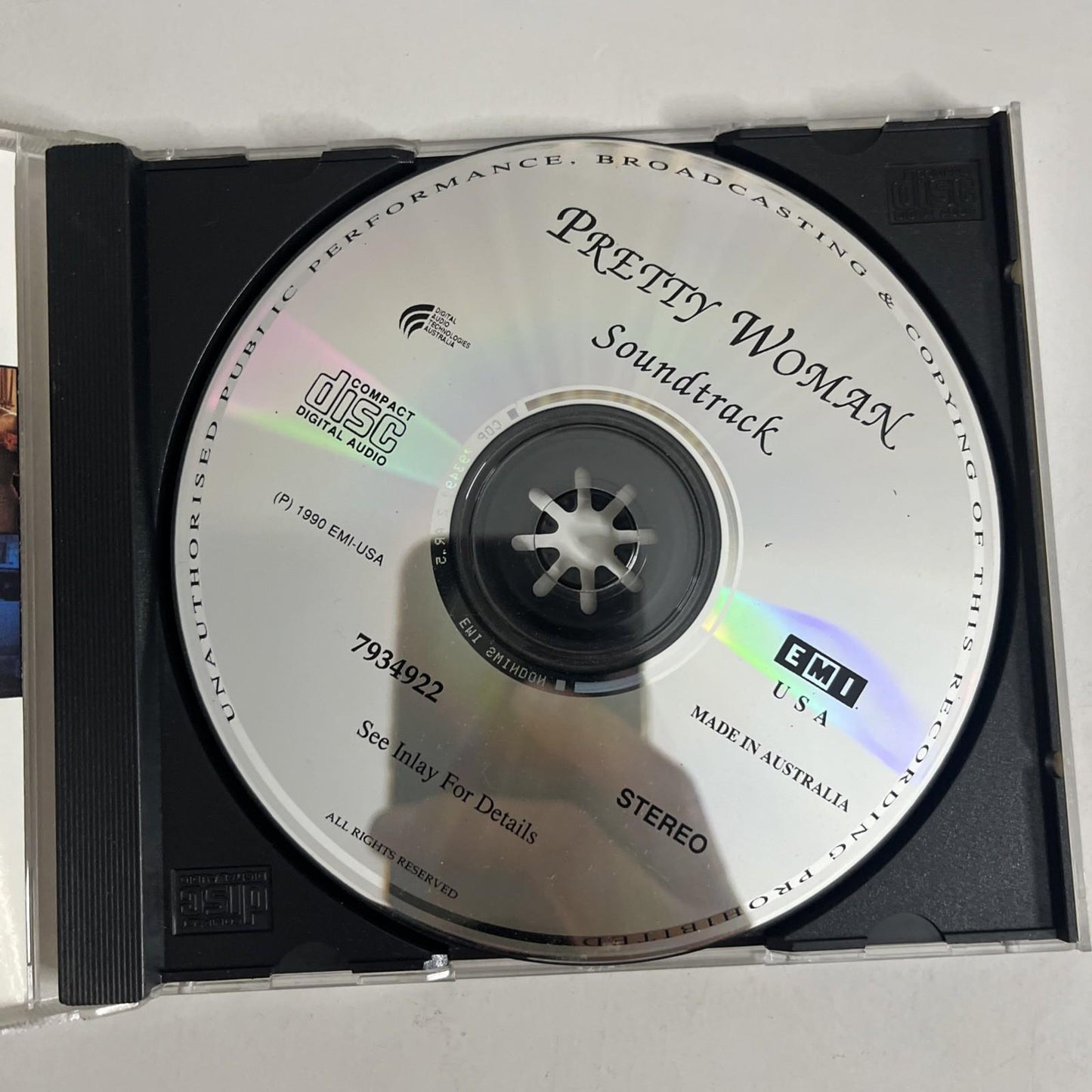 Pretty Woman (Original Motion Picture Soundtrack) (CD, 1990)  US CDP-593492