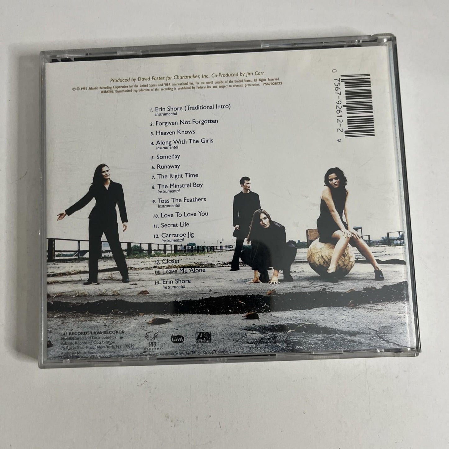 The Corrs – Forgiven, Not Forgotten (CD, 1995) Australia 7567926122