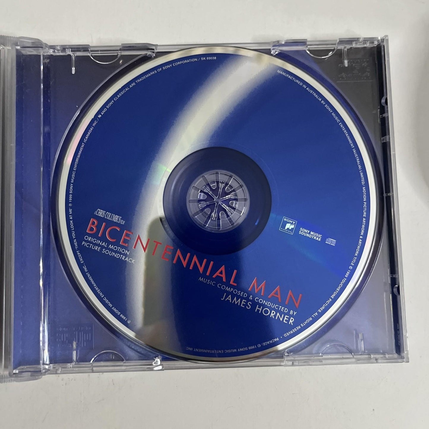 James Horner – Bicentennial Man (Original Motion Picture Soundtrack) (CD, 1999)
