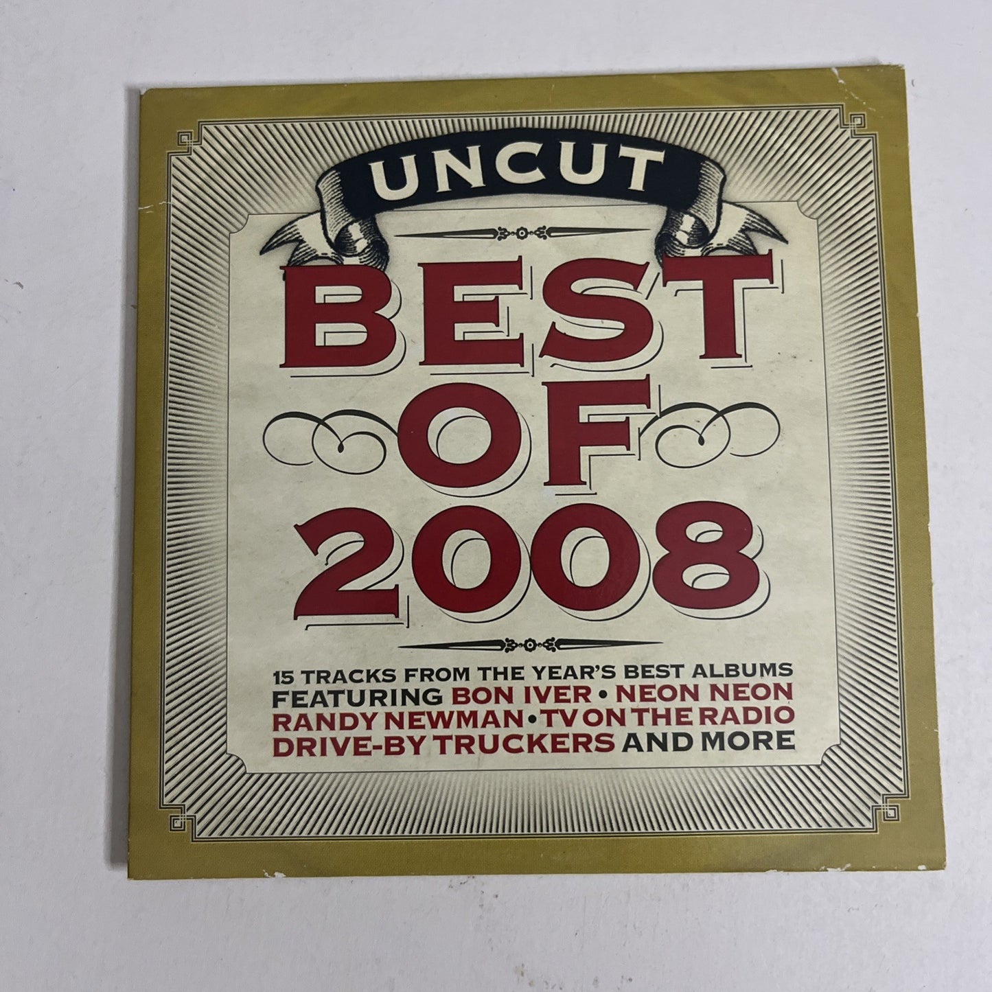 Best Of 2008: 15 Tracks From The Year's Best Albums (CD, 2008) UK UNCUT 2009 01