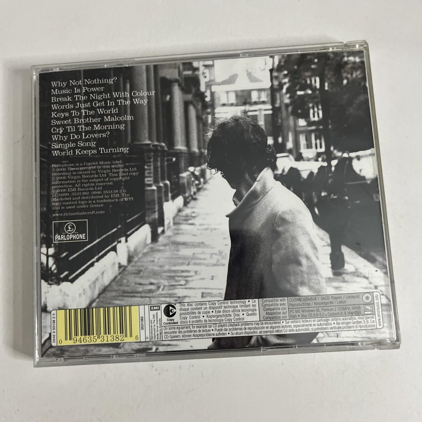 Richard Ashcroft – Keys To The World (CD, 2006) Australia 0946 353138 2 6