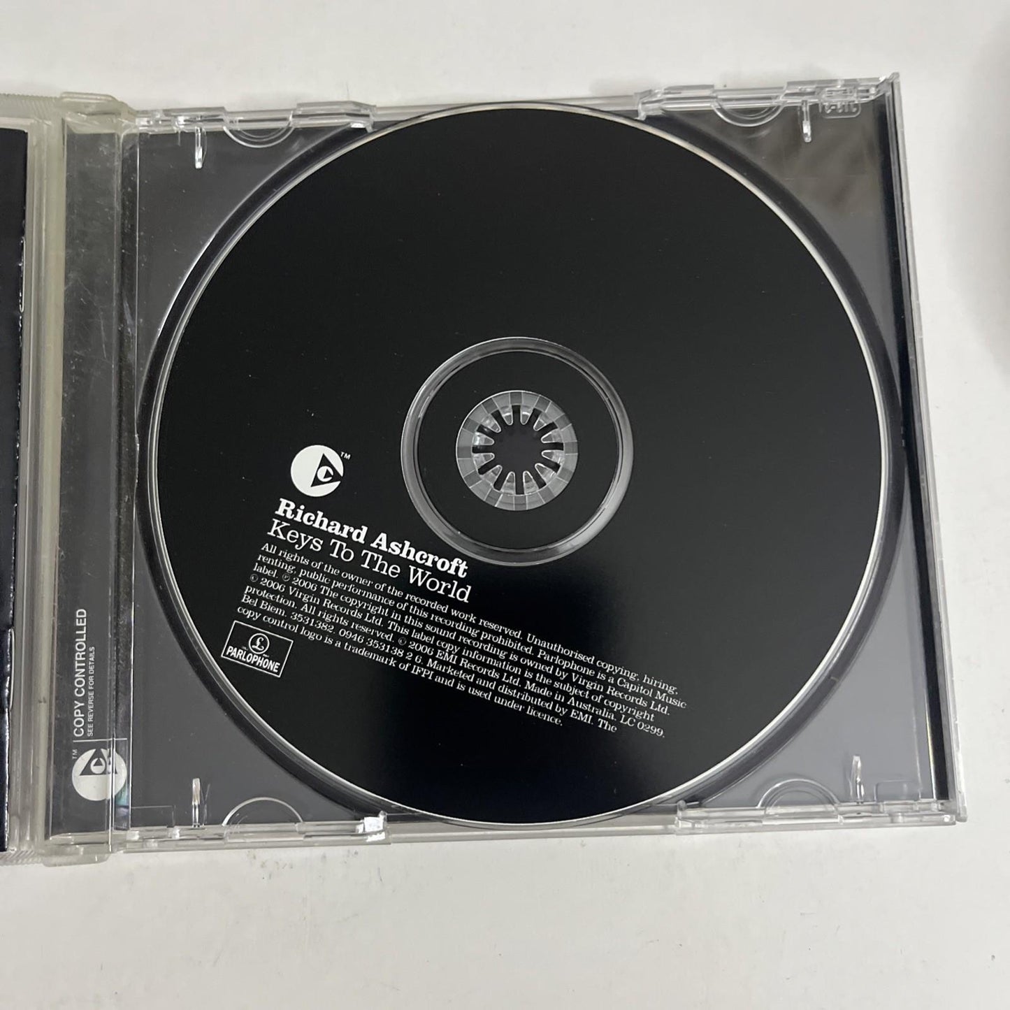 Richard Ashcroft – Keys To The World (CD, 2006) Australia 0946 353138 2 6