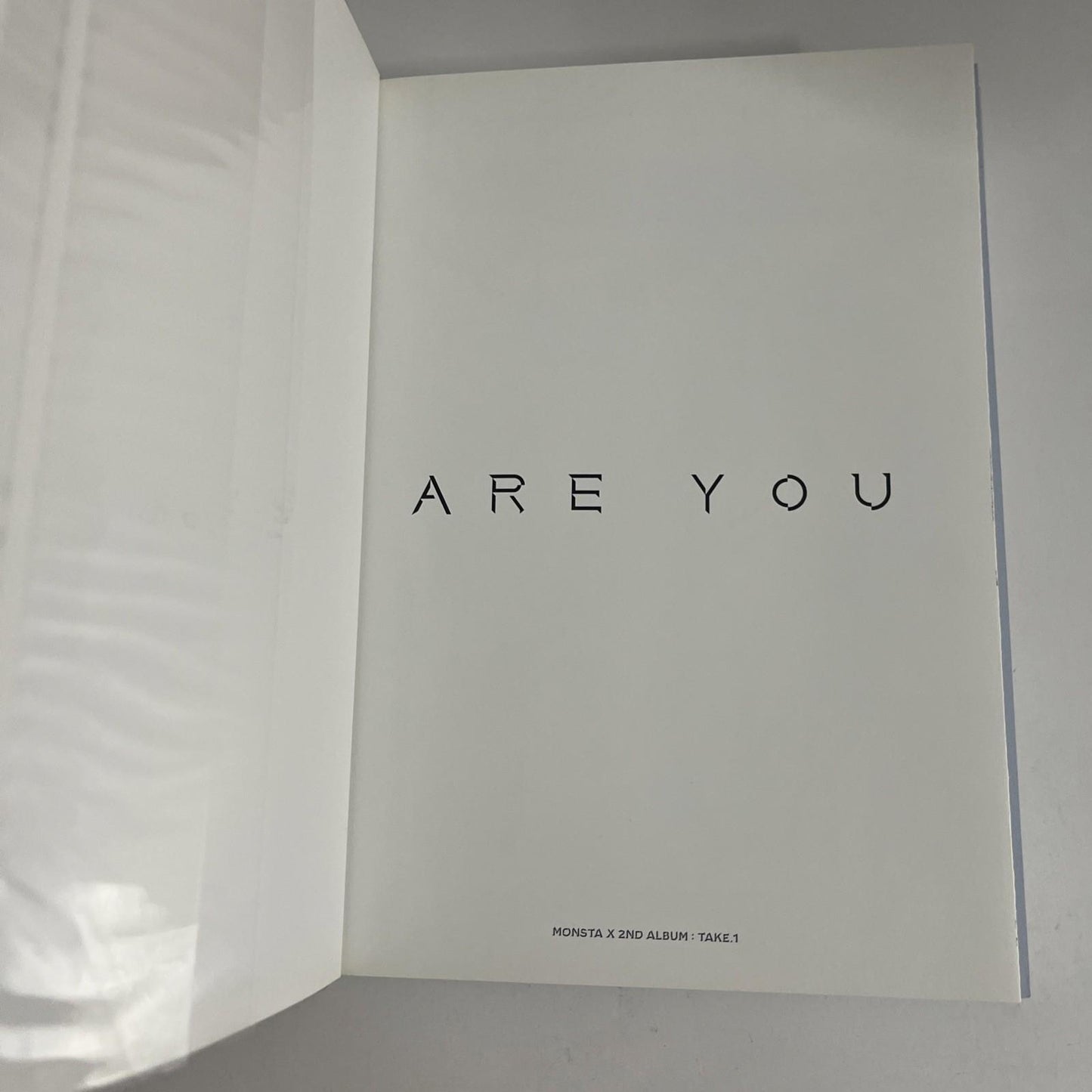 Monsta X – Take.1 Are You There? (CD, 2018) South Korea L100005524