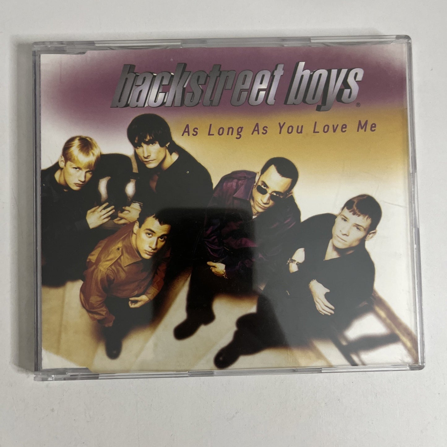Backstreet Boys – As Long As You Love Me (CD, 1997) Australia MUSH01680.2