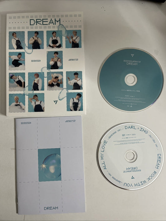 Seventeen – Dream (CD + Blu-ray, 2022) Japan 2-Discs Limited Edition PROV-1045