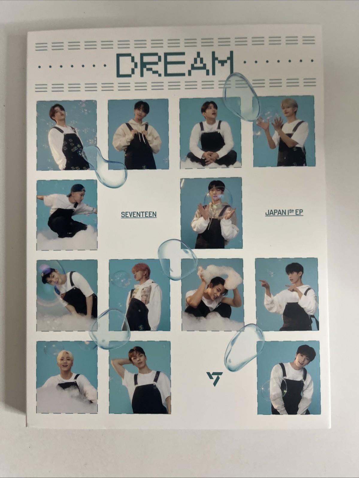 Seventeen – Dream (CD + Blu-ray, 2022) Japan 2-Discs Limited Edition PROV-1045