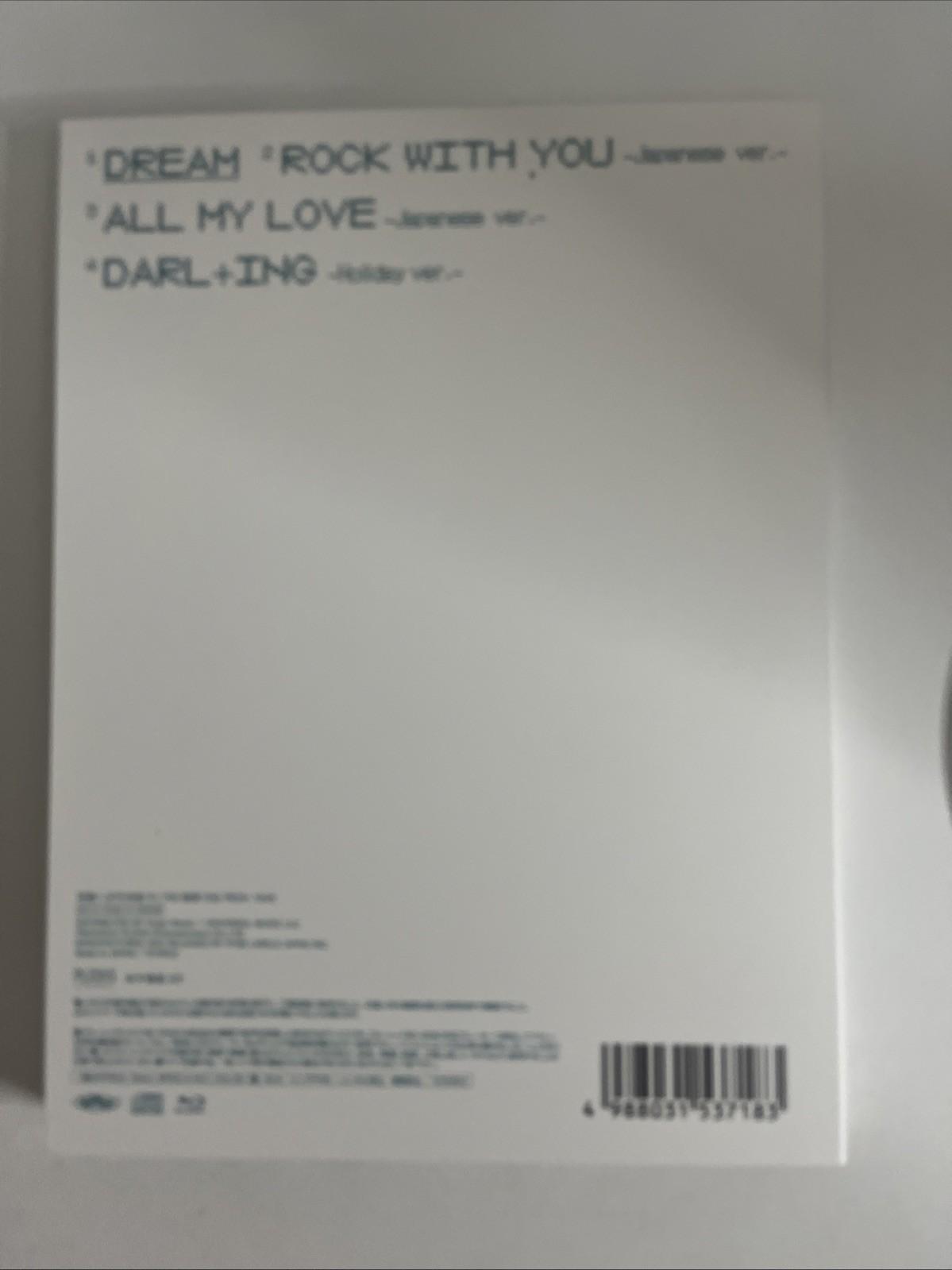 Seventeen – Dream (CD + Blu-ray, 2022) Japan 2-Discs Limited Edition PROV-1045