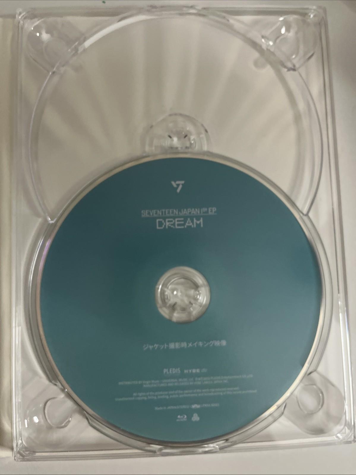 Seventeen – Dream (CD + Blu-ray, 2022) Japan 2-Discs Limited Edition PROV-1045